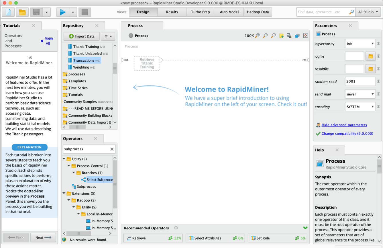 Getting Started With Rapidminer Studio Rapidminer Documentation