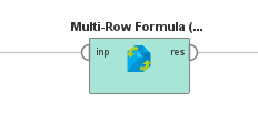 Multi-Row Formula operator