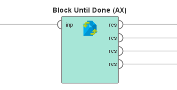 Block Until Done operator