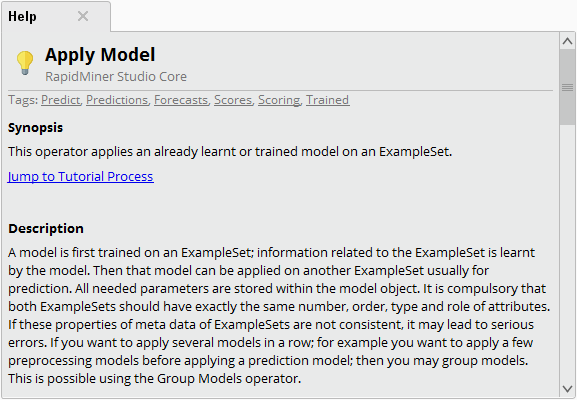 rapidminer studio prediction rapidminer studio prediction