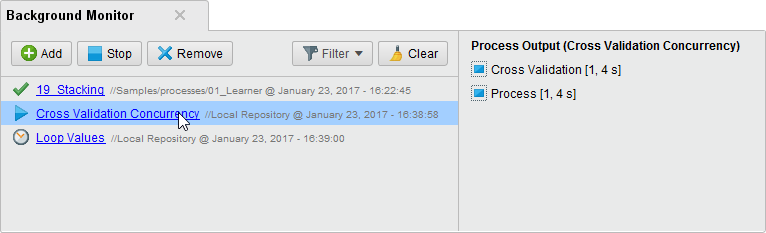 Background Monitor