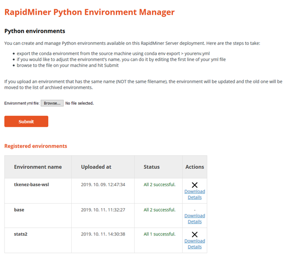 Release Notes - Altair RapidMiner Documentation
