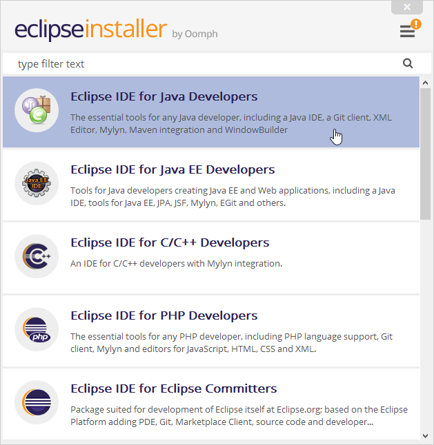 eclipse ide for windows download